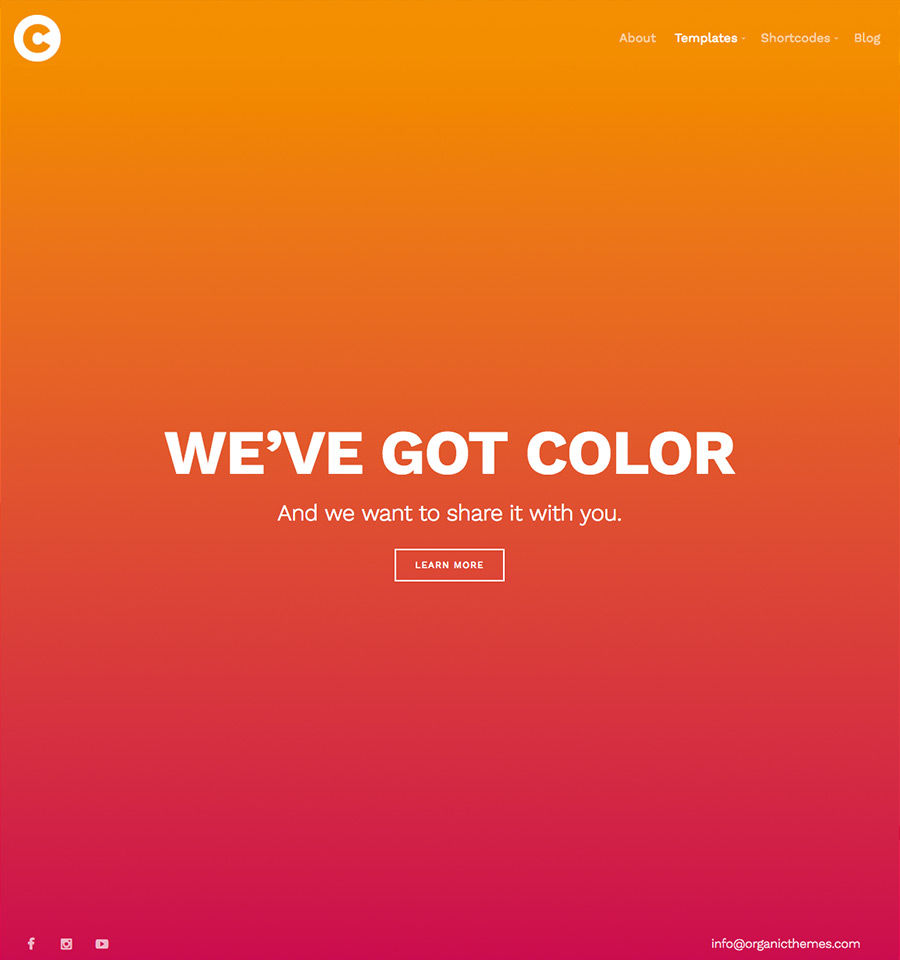 WordPress Color Theme